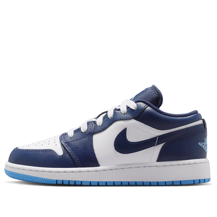 AIR JORDAN 1 LOW MIDNIGHT NAVY UNIVERSITY BLUE GS