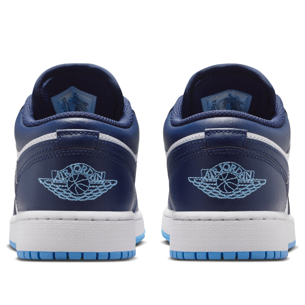 AIR JORDAN 1 LOW MIDNIGHT NAVY UNIVERSITY BLUE GS
