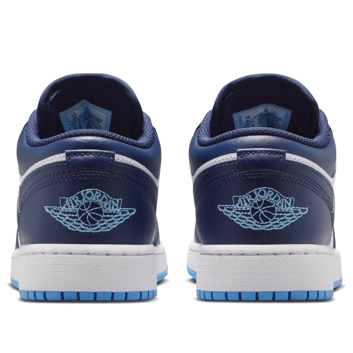AIR JORDAN 1 LOW MIDNIGHT NAVY UNIVERSITY BLUE GS