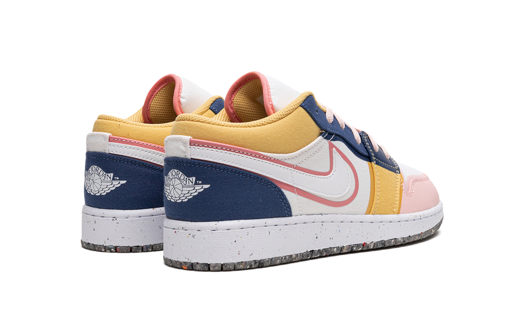 AIR JORDAN 1 LOW MULTI CANVAS GS