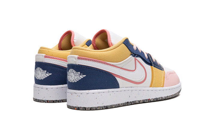 AIR JORDAN 1 LOW MULTI CANVAS GS