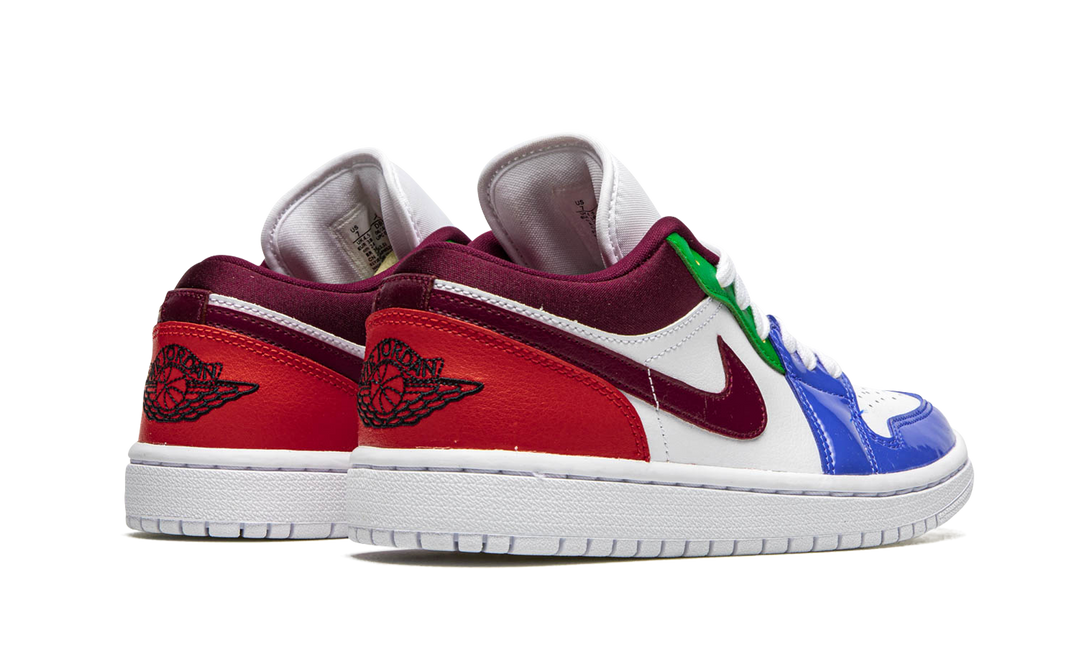 AIR JORDAN 1 LOW MULTI-COLOR WOMENS