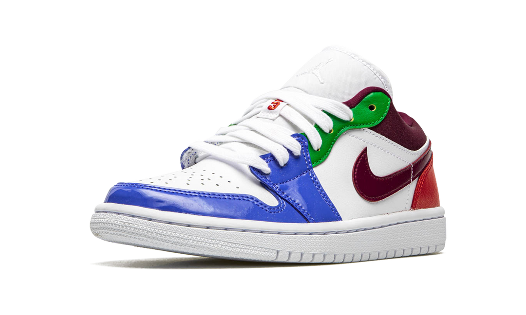 AIR JORDAN 1 LOW MULTI-COLOR WOMENS