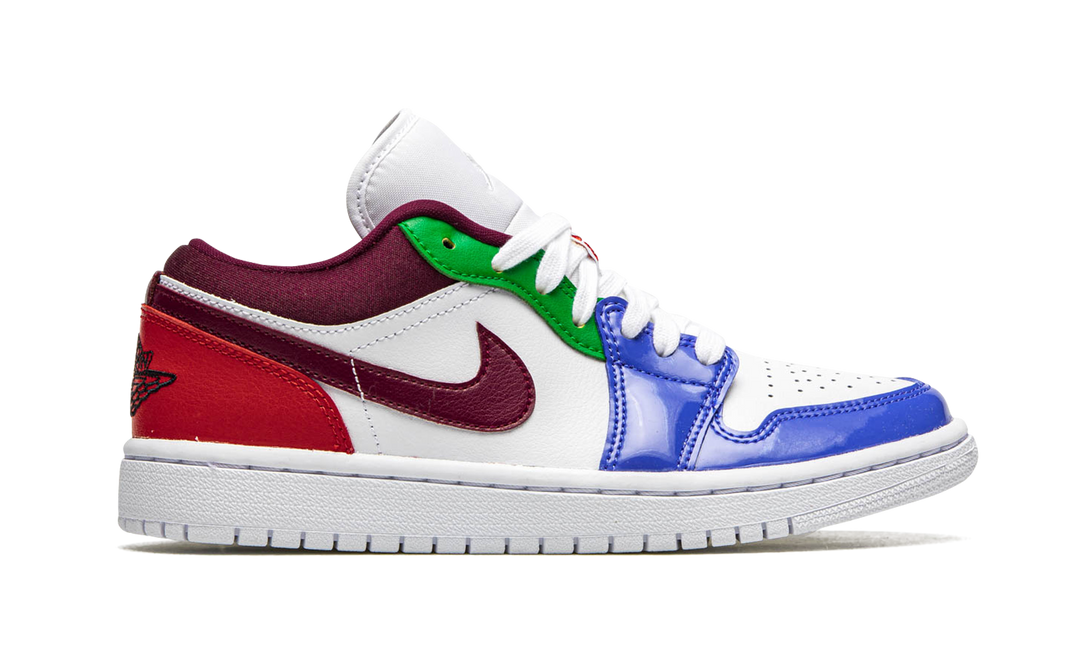 AIR JORDAN 1 LOW MULTI-COLOR WOMENS