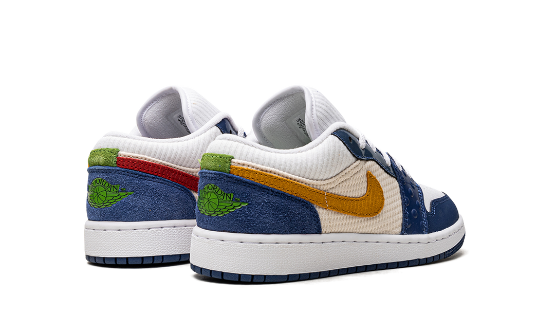 AIR JORDAN 1 LOW MULTI-MATERIAL GS