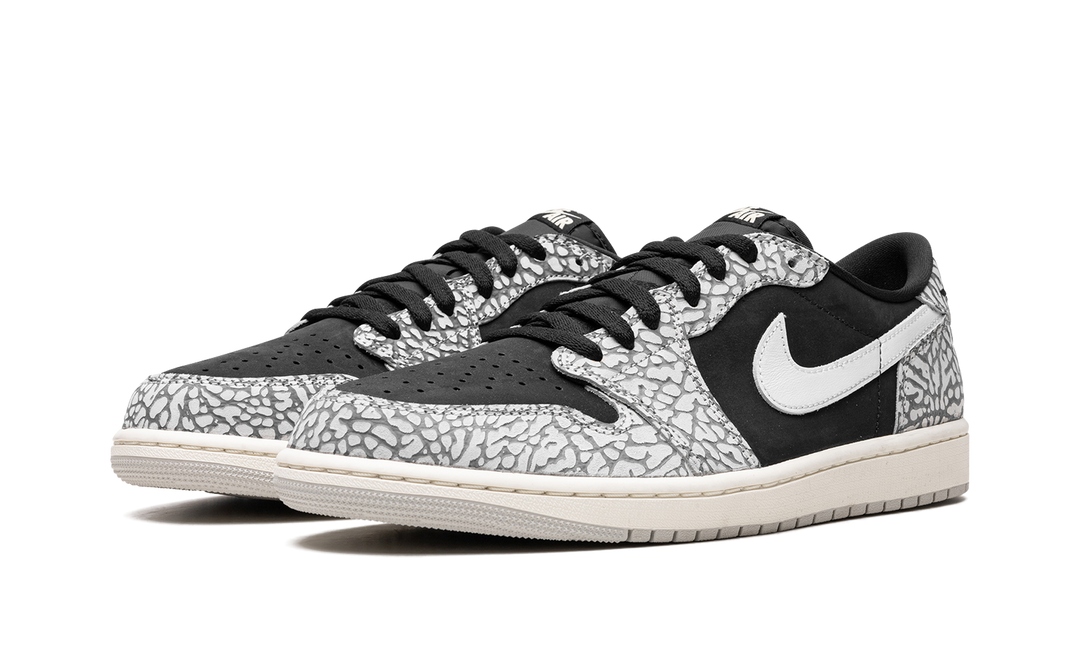 AIR JORDAN 1 LOW OG BLACK CEMENT
