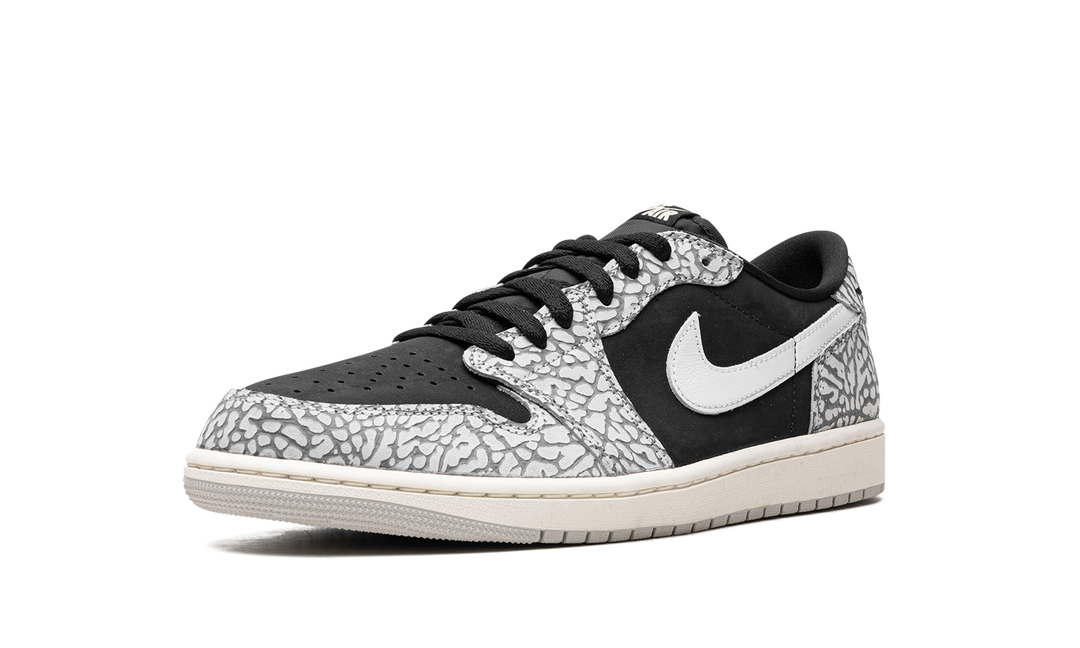 AIR JORDAN 1 LOW OG BLACK CEMENT