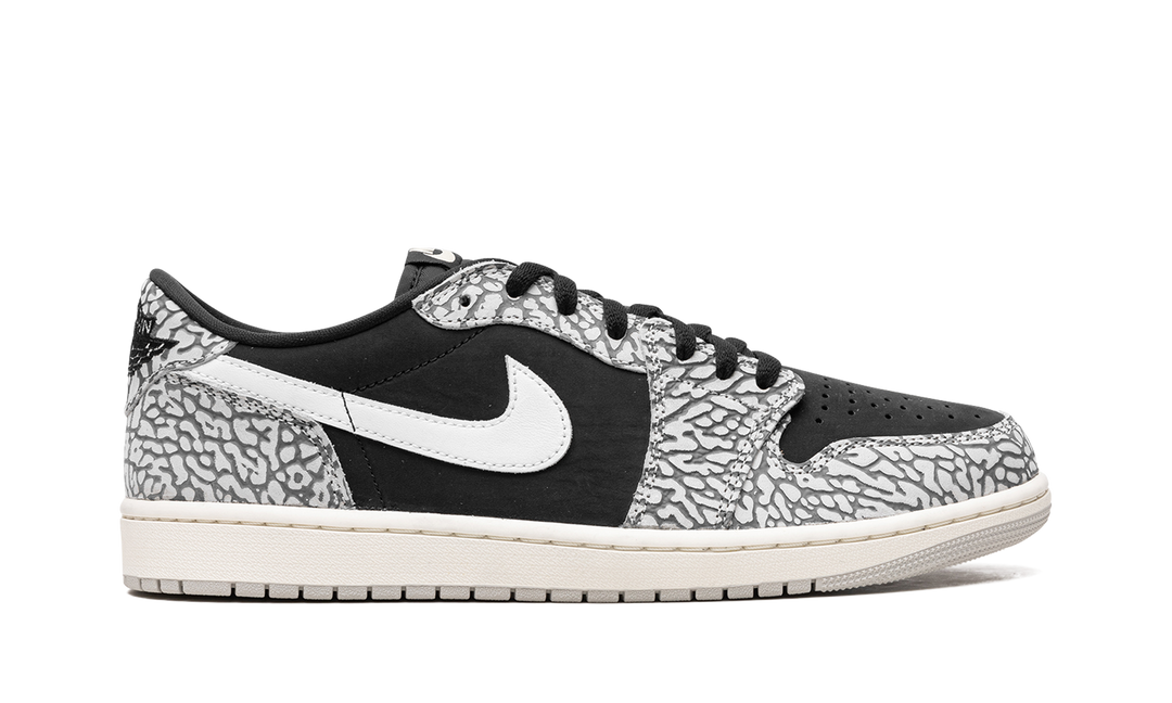 AIR JORDAN 1 LOW OG BLACK CEMENT