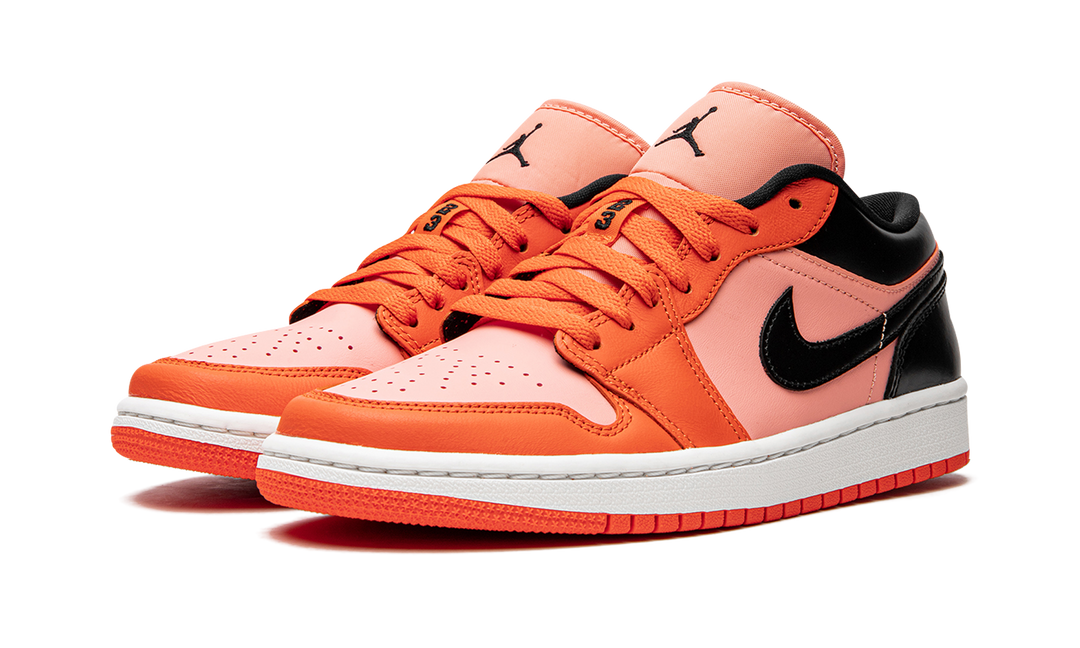 AIR JORDAN 1 LOW ORANGE BLACK WOMENS