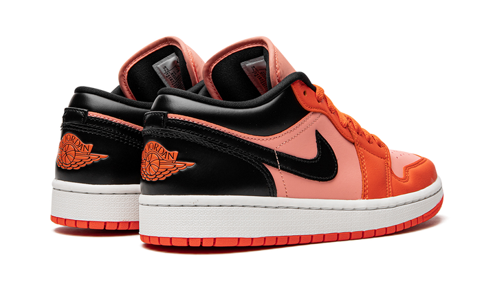 AIR JORDAN 1 LOW ORANGE BLACK WOMENS