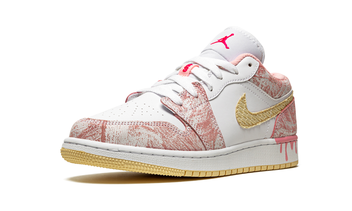 AIR JORDAN 1 LOW PAINT DRIP GS