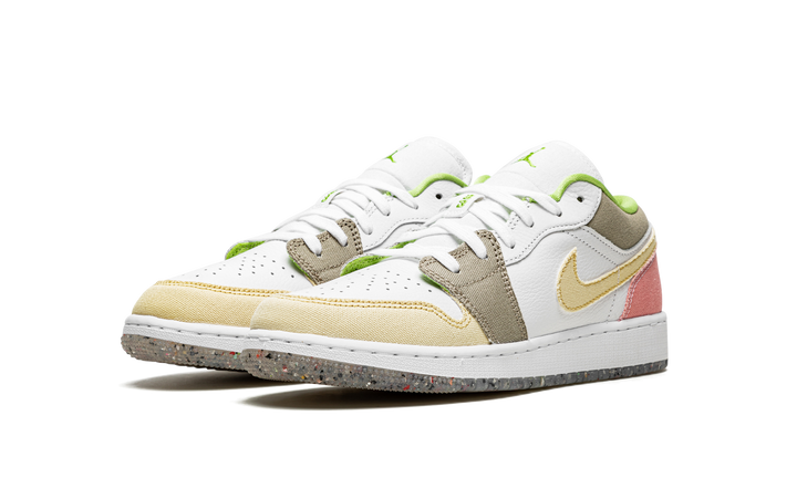 AIR JORDAN 1 LOW PASTEL PINK GREEN GS