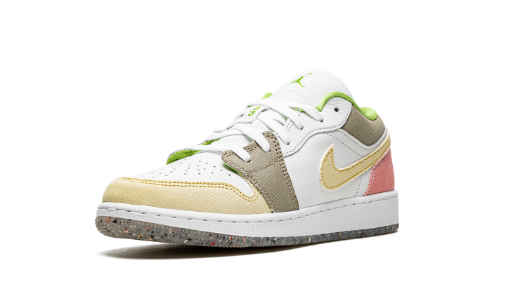 AIR JORDAN 1 LOW PASTEL PINK GREEN GS