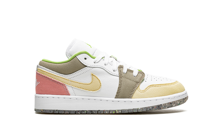 AIR JORDAN 1 LOW PASTEL PINK GREEN GS