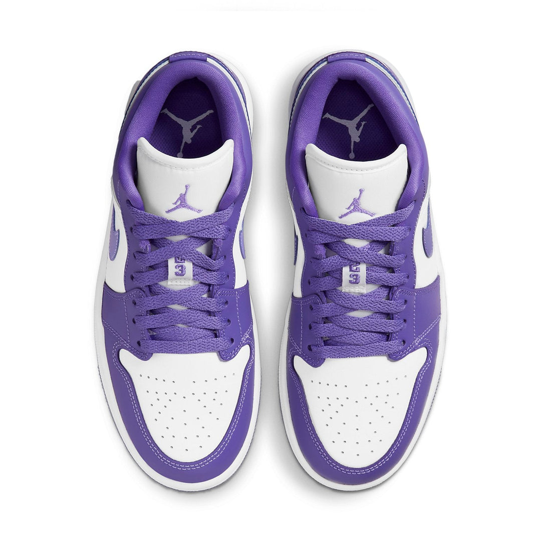 AIR JORDAN 1 LOW PATENT PURPLE WOMENS