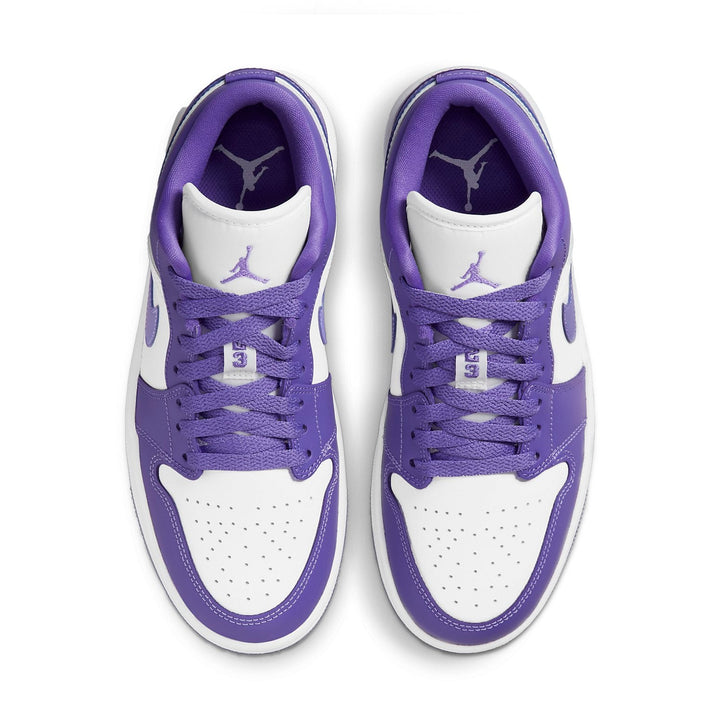 AIR JORDAN 1 LOW PATENT PURPLE WOMENS
