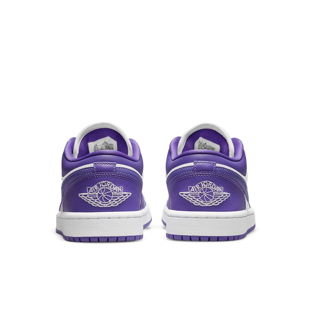 AIR JORDAN 1 LOW PATENT PURPLE WOMENS