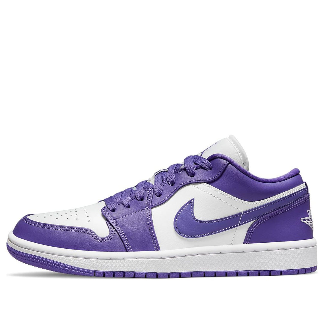AIR JORDAN 1 LOW PATENT PURPLE WOMENS