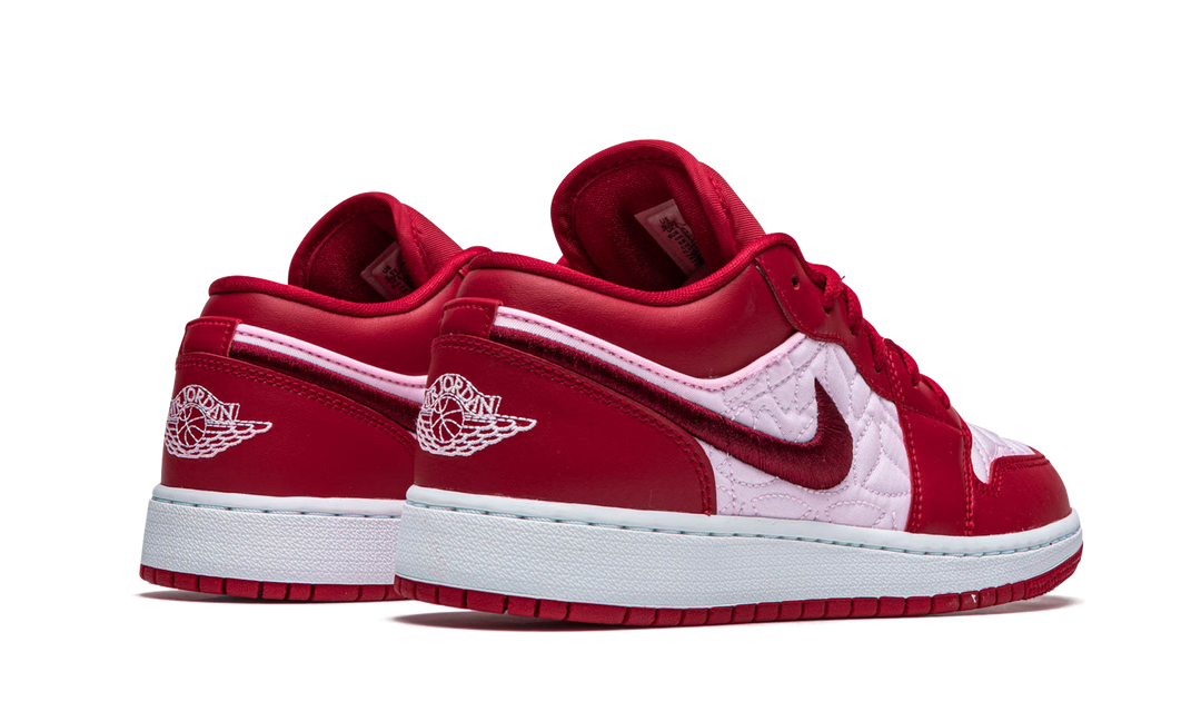 AIR JORDAN 1 LOW RED QUILT GS