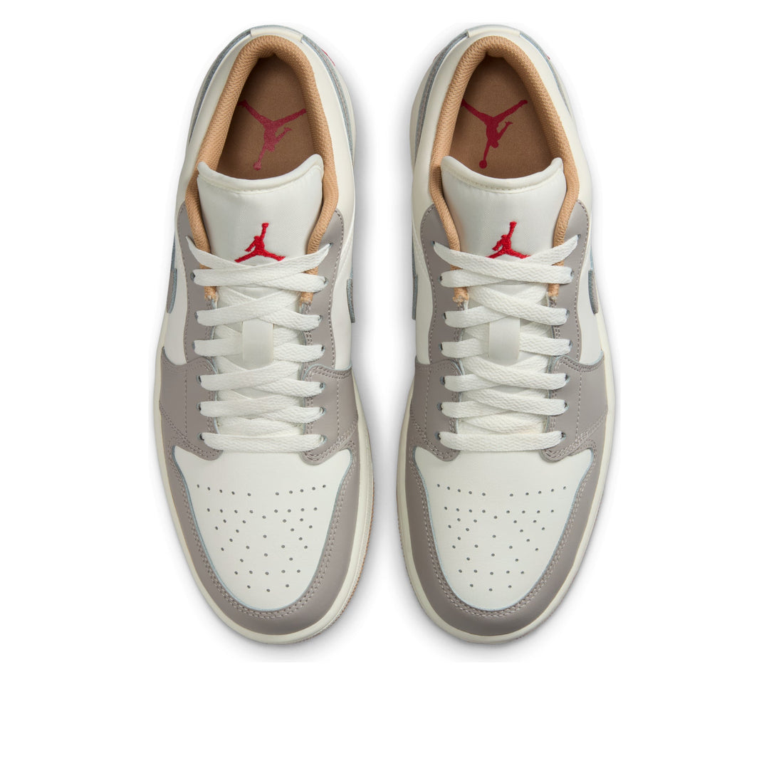 AIR JORDAN 1 LOW SAIL COLLEGE GREY RATTAN