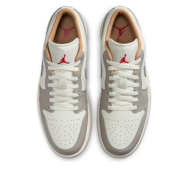 AIR JORDAN 1 LOW SAIL COLLEGE GREY RATTAN