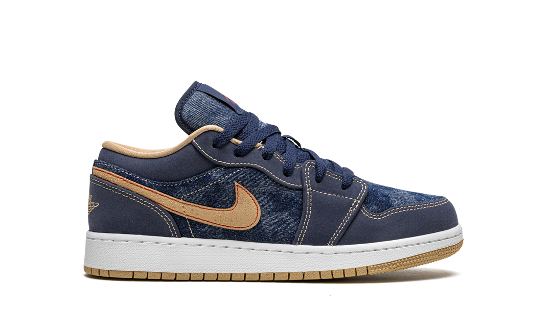 AIR JORDAN 1 LOW SE DENIM GS