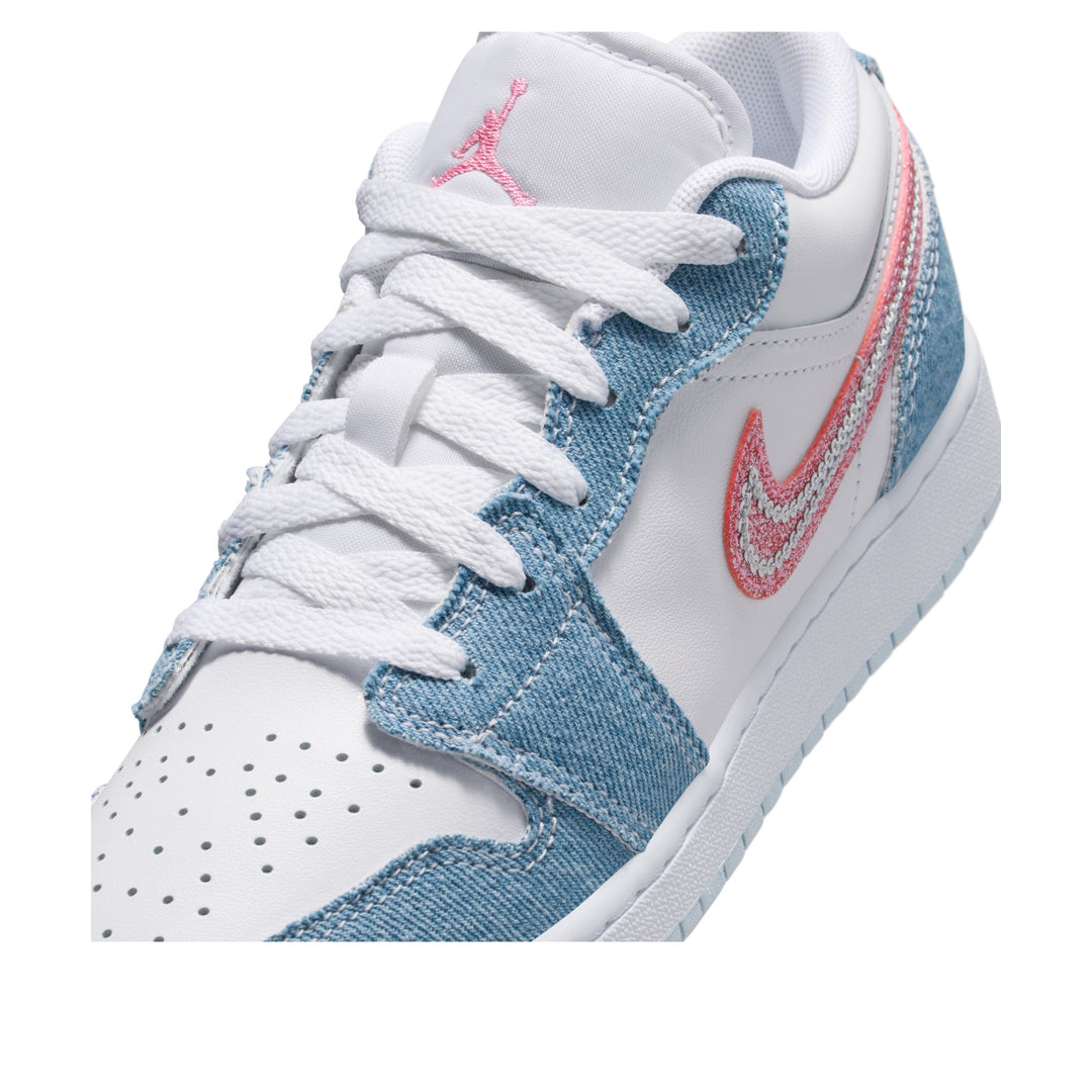 AIR JORDAN 1 LOW SE DENIM SEQUIN GS