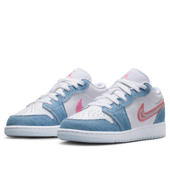 AIR JORDAN 1 LOW SE DENIM SEQUIN GS