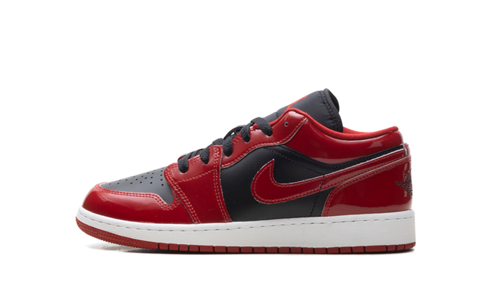 AIR JORDAN 1 LOW SE PATENT BRED TOE GS