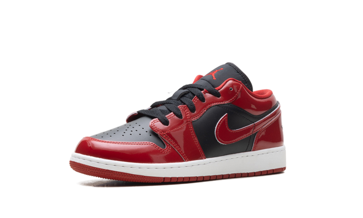 AIR JORDAN 1 LOW SE PATENT BRED TOE GS