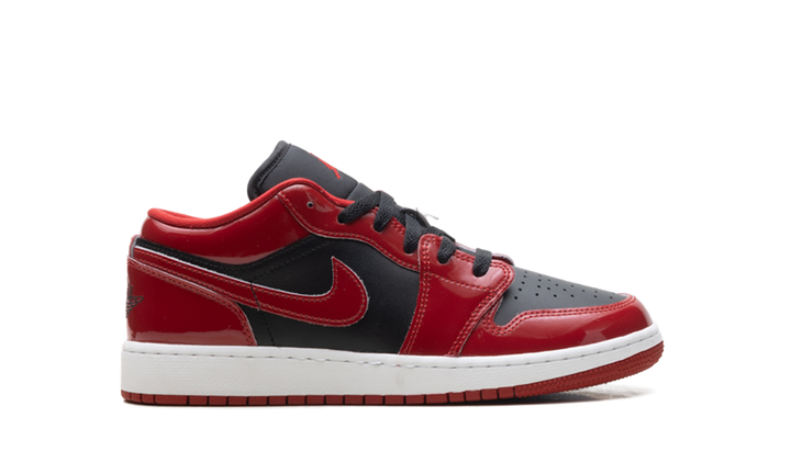AIR JORDAN 1 LOW SE PATENT BRED TOE GS