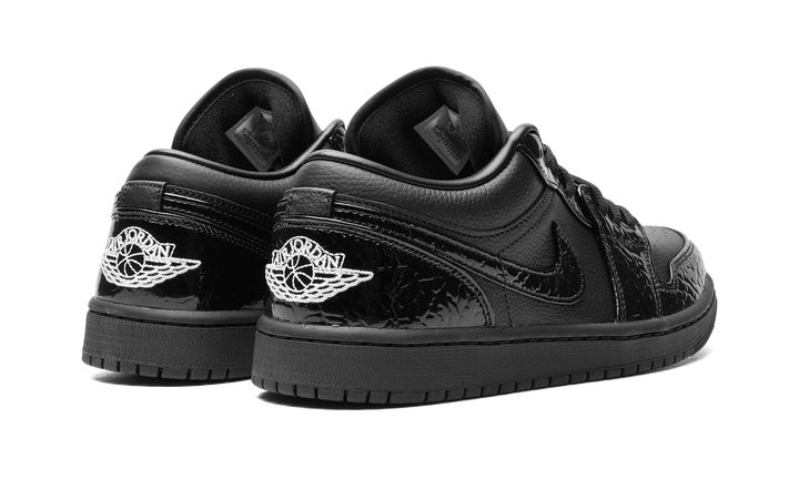 AIR JORDAN 1 LOW SE PATENT ELEPHANT BLACK WOMENS
