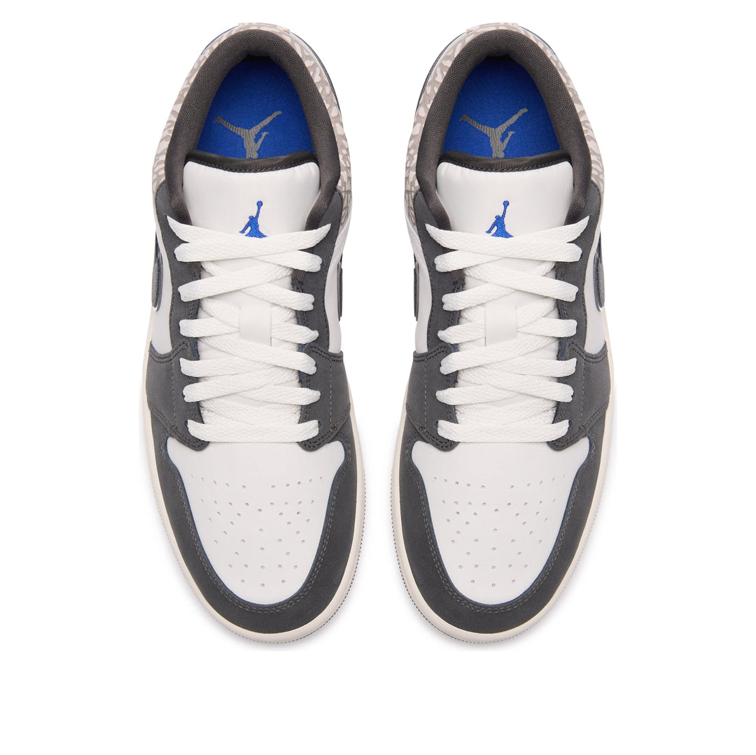AIR JORDAN 1 LOW SE SAIL DEEP PEWTER ELEPHENT PRINT