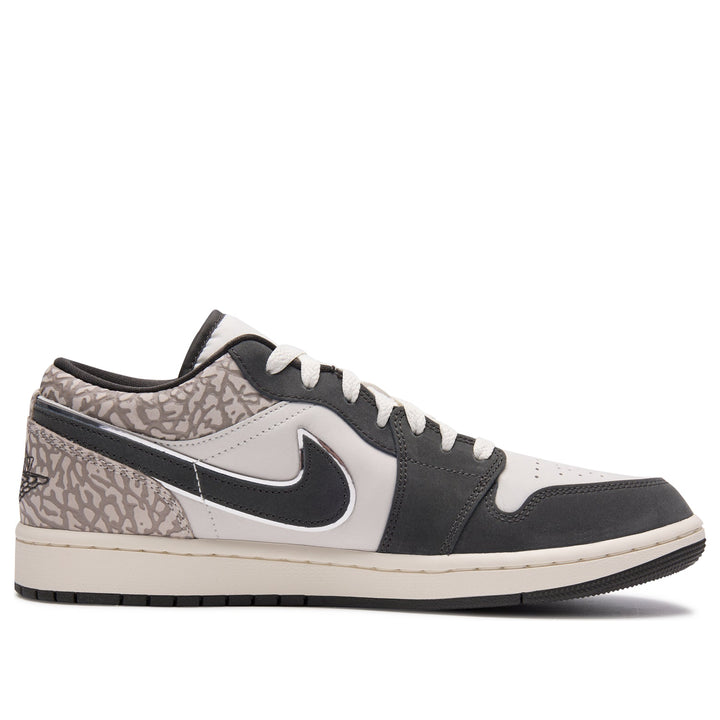 AIR JORDAN 1 LOW SE SAIL DEEP PEWTER ELEPHENT PRINT