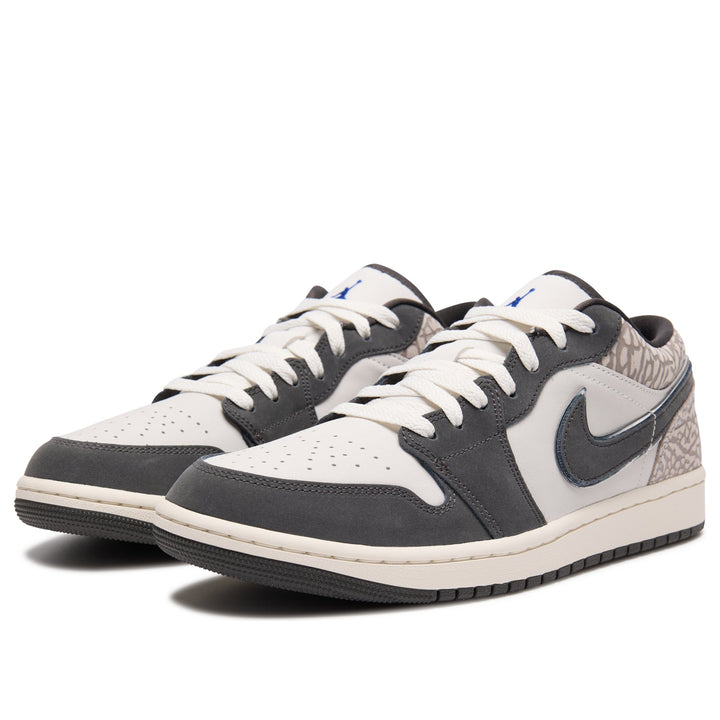 AIR JORDAN 1 LOW SE SAIL DEEP PEWTER ELEPHENT PRINT