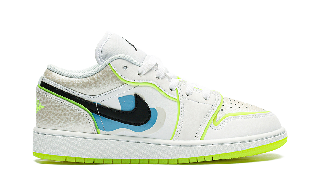 AIR JORDAN 1 LOW SE WARPED SWOOSH GS