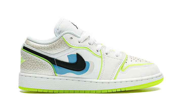 AIR JORDAN 1 LOW SE WARPED SWOOSH GS