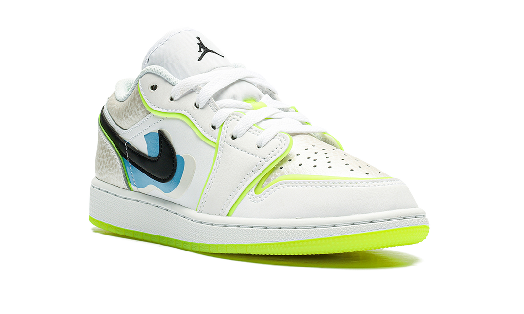 AIR JORDAN 1 LOW SE WARPED SWOOSH GS