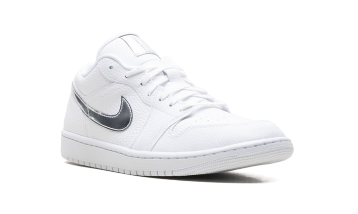 AIR JORDAN 1 LOW SE WHITE METALLIC SILVER WOMENS