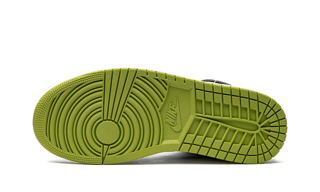 AIR JORDAN 1 LOW SNAKESKIN VIVID GREEN WOMENS