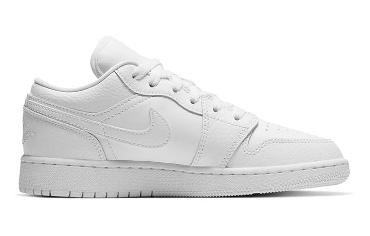 AIR JORDAN 1 LOW TRIPLE WHITE GS