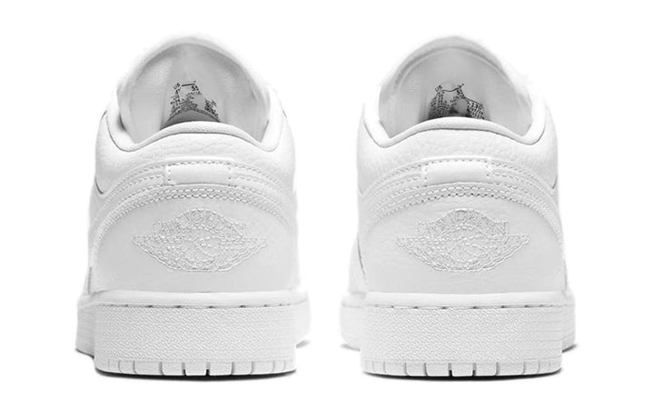 AIR JORDAN 1 LOW TRIPLE WHITE GS