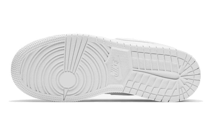 AIR JORDAN 1 LOW TRIPLE WHITE GS