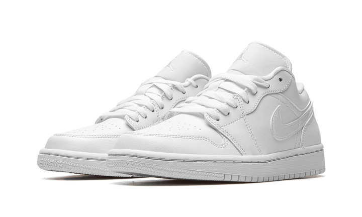 AIR JORDAN 1 LOW TRIPLE WHITE WOMENS