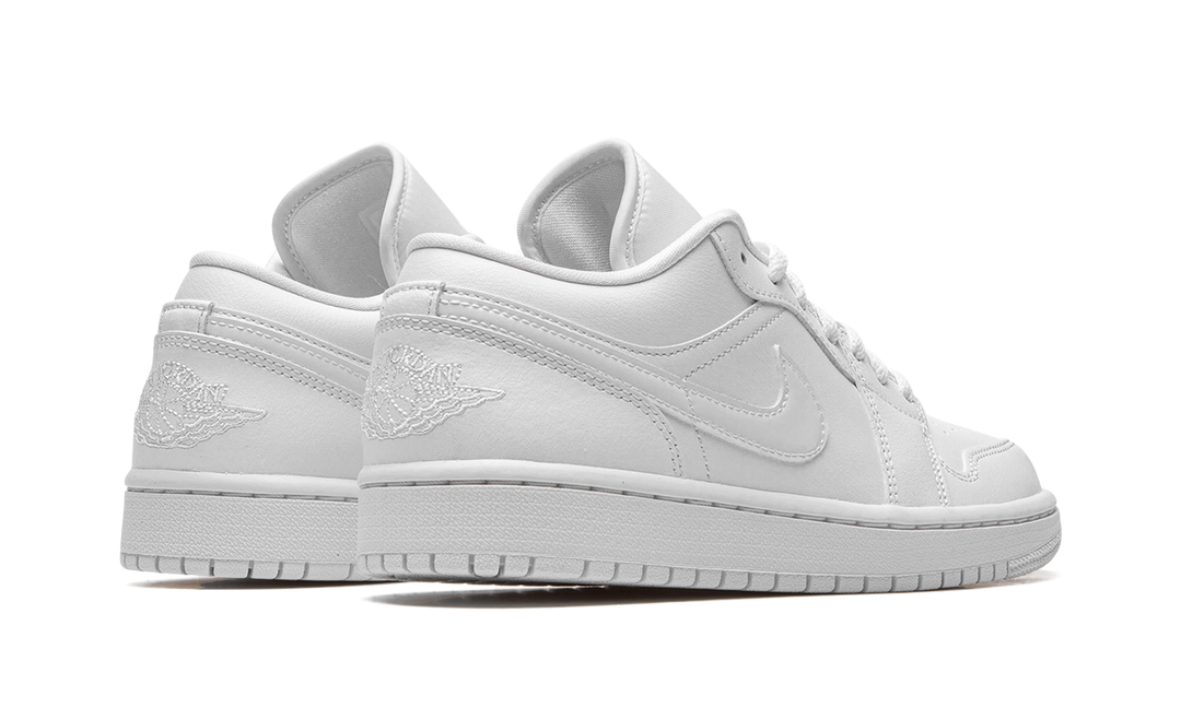AIR JORDAN 1 LOW TRIPLE WHITE WOMENS