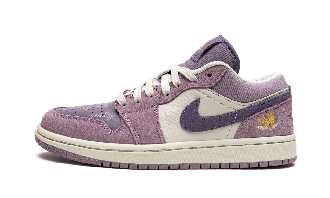 AIR JORDAN 1 LOW UNITY PURPLE WOMENS