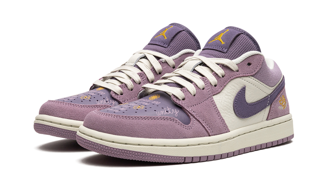 AIR JORDAN 1 LOW UNITY PURPLE WOMENS