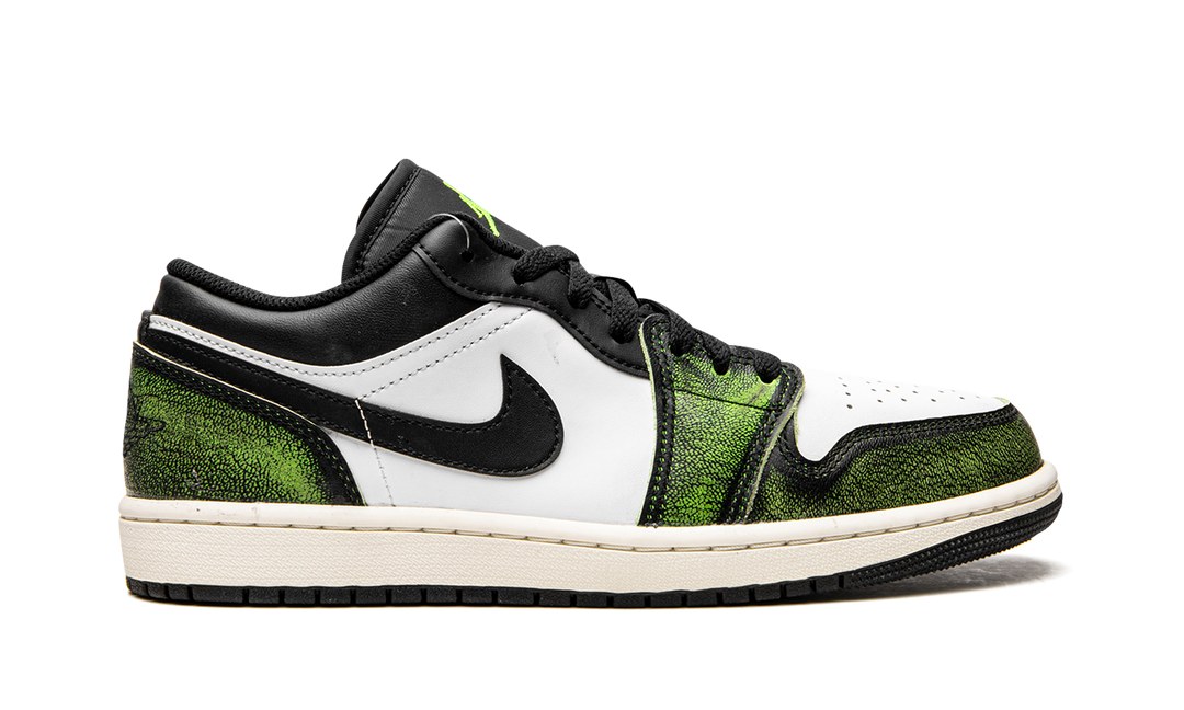 AIR JORDAN 1 LOW WEAR AWAY ELECTRIC GREEN