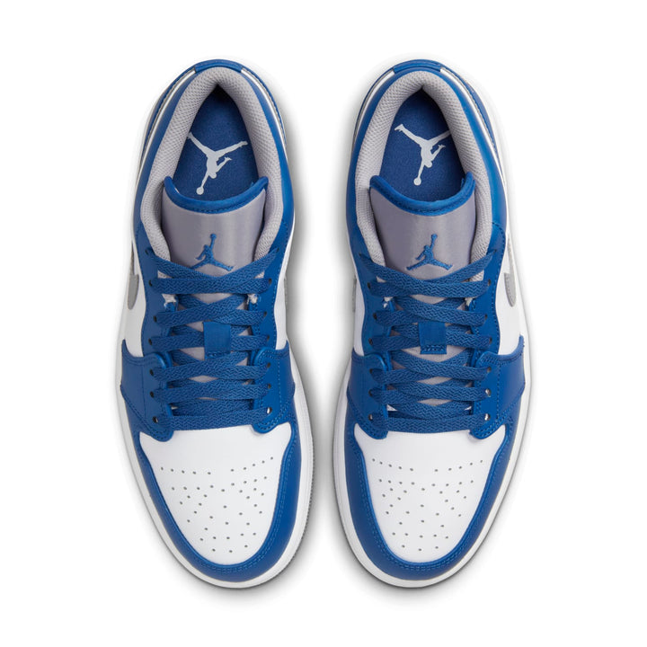 AIR JORDAN 1 LOW WHITE BLUE GREY