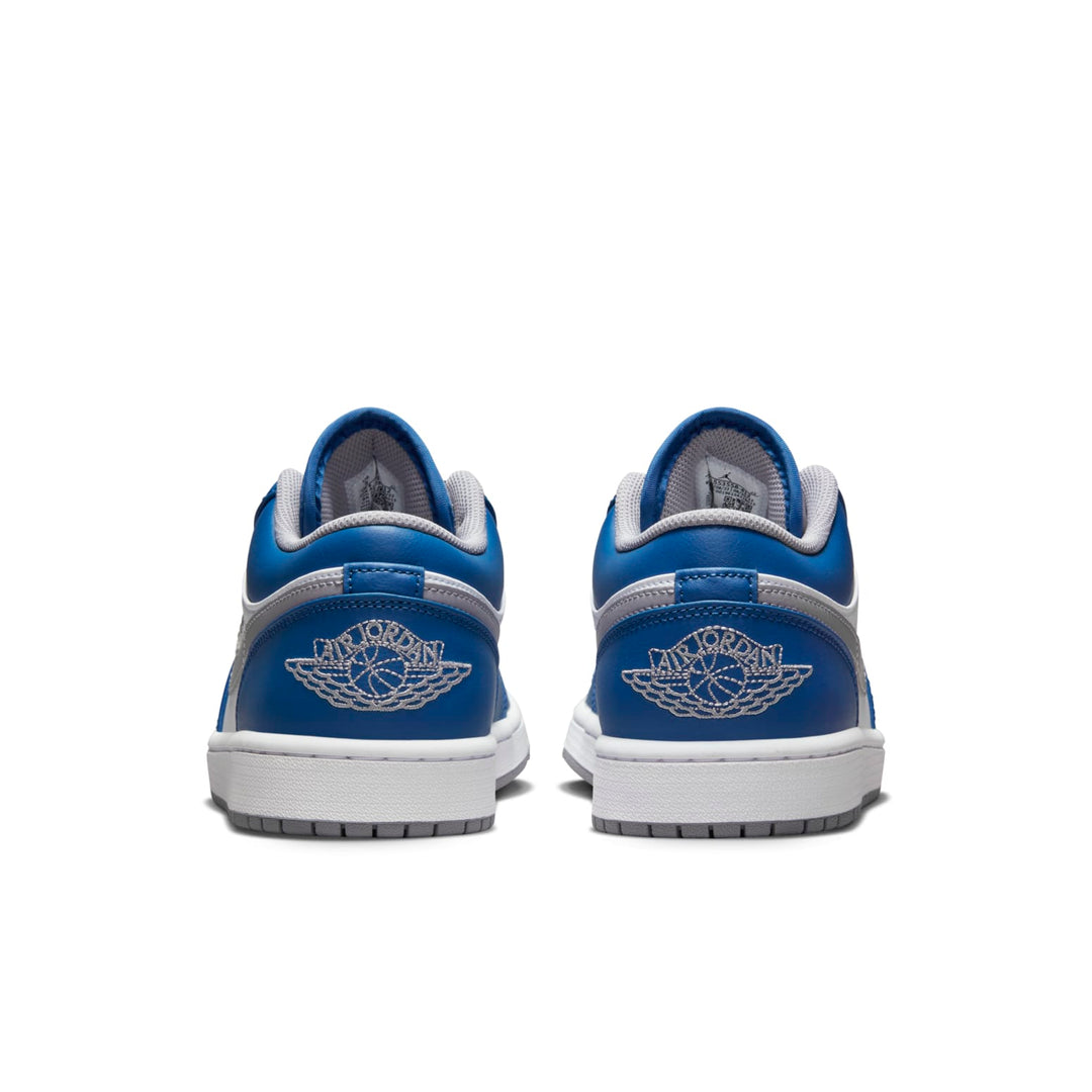 AIR JORDAN 1 LOW WHITE BLUE GREY